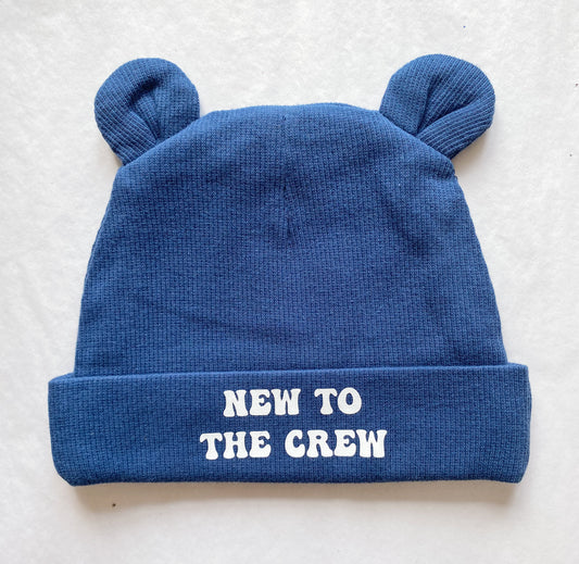 New to the Crew Bear Eats Hat