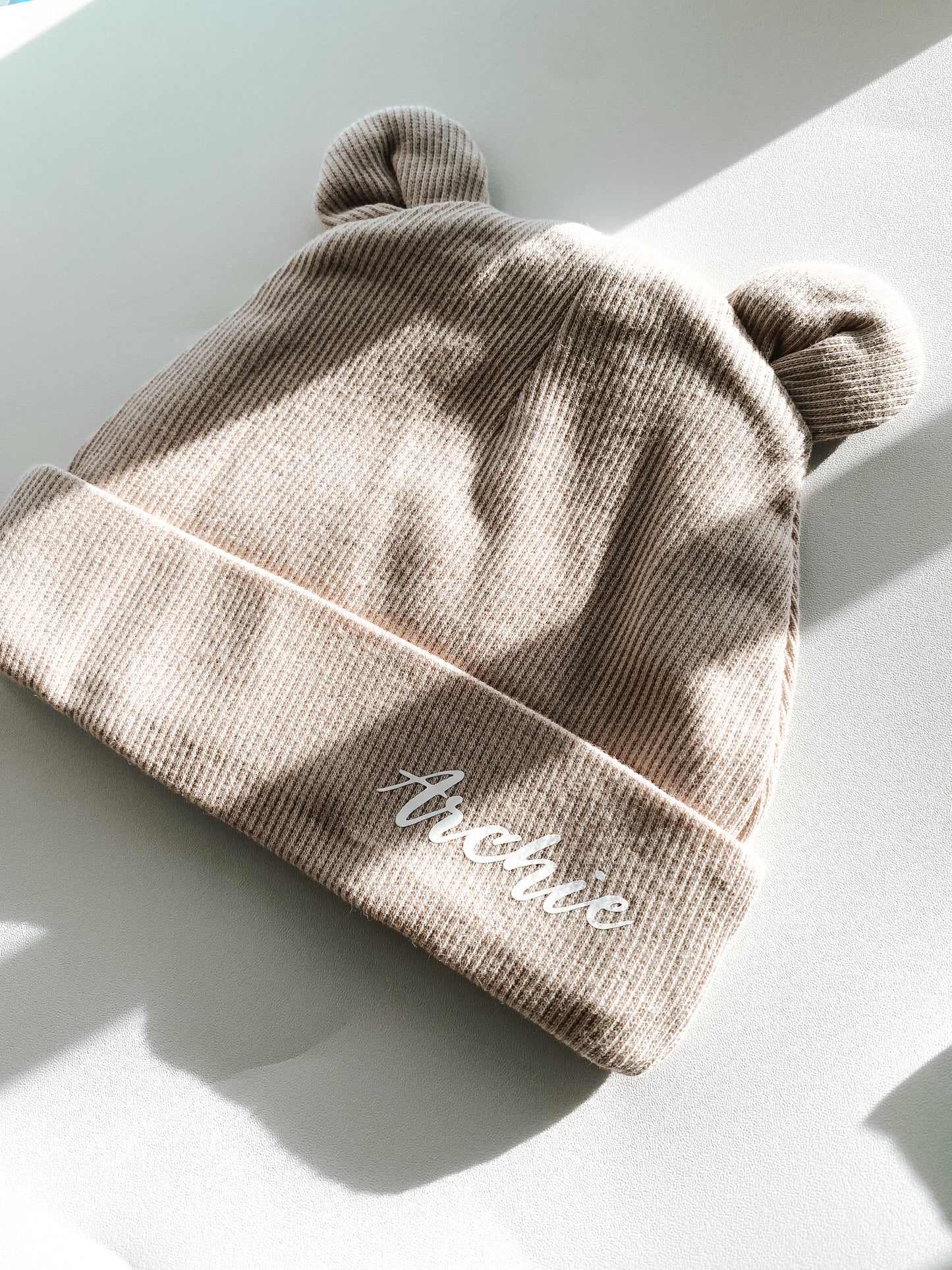 Personalised Baby Name Hat