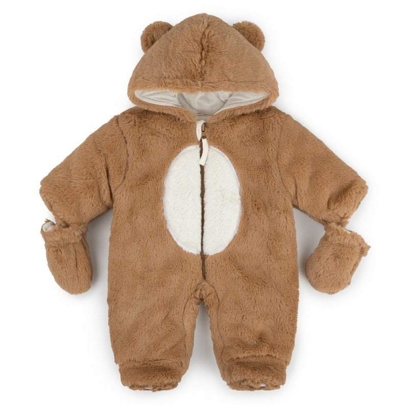 Baby Teddy Bear Snowsuit 0-12M