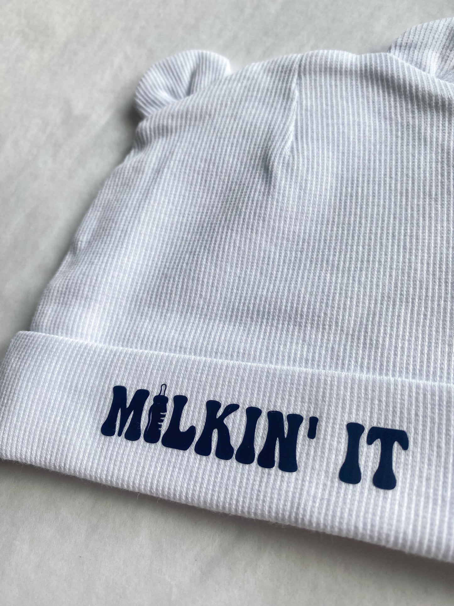 Milkin' it Baby Hat