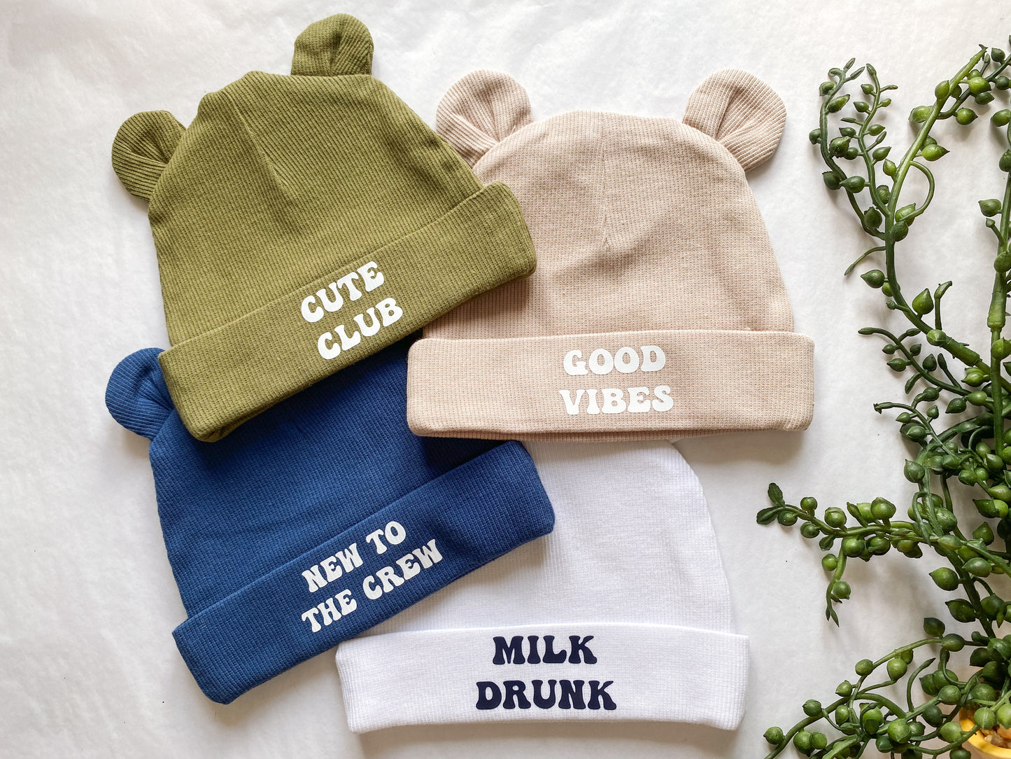 Milk Drunk Baby Hat