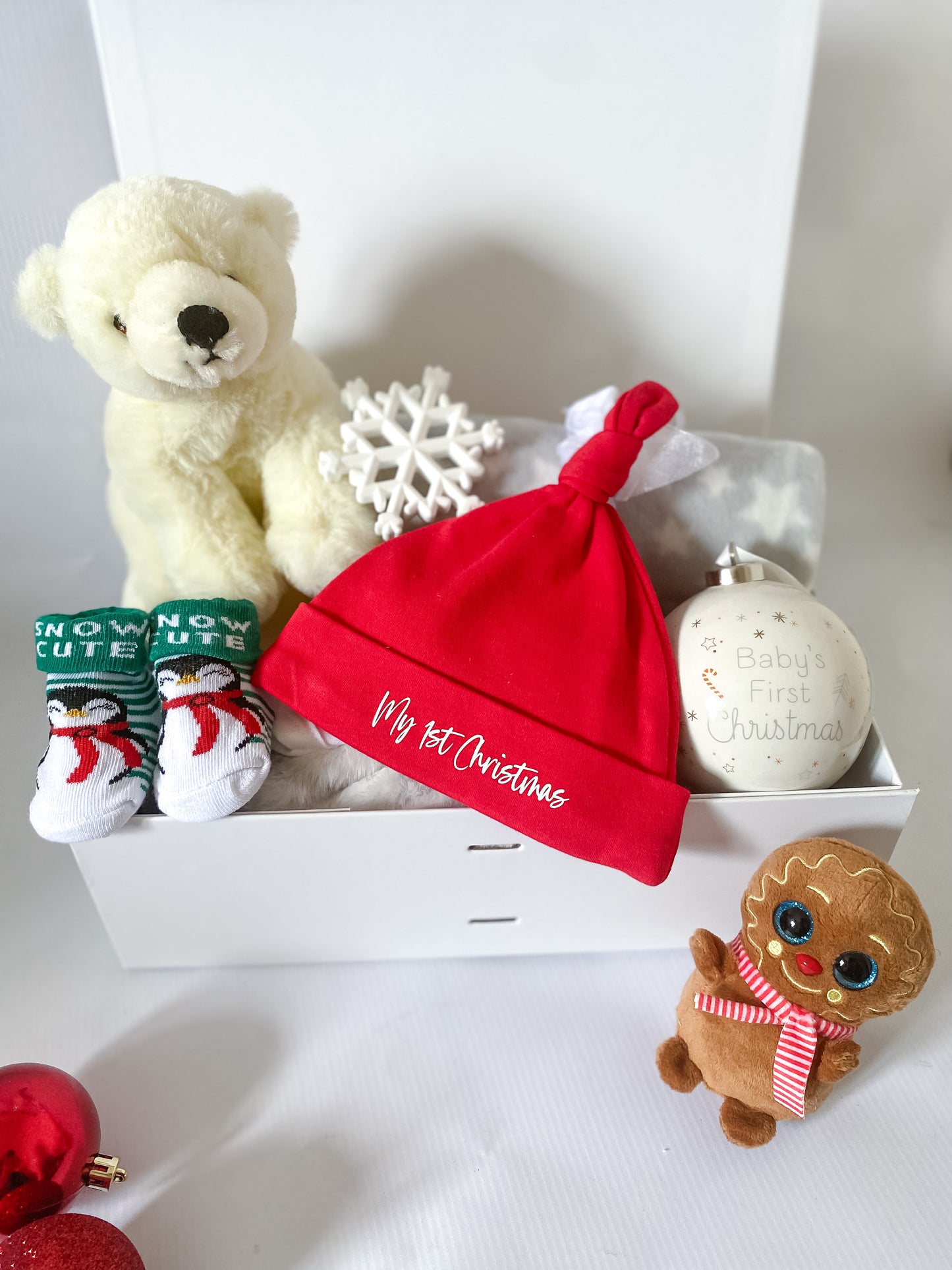 North Pole First Christmas Gift Hamper - Luxe