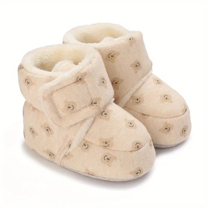 Anti-Slip Plush Bear Booties