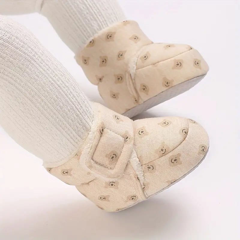 Anti-Slip Plush Bear Booties