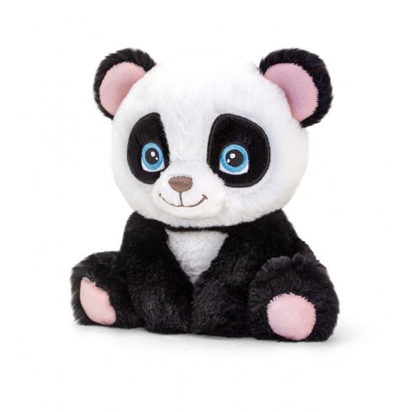 Panda cuddle toy in seated position